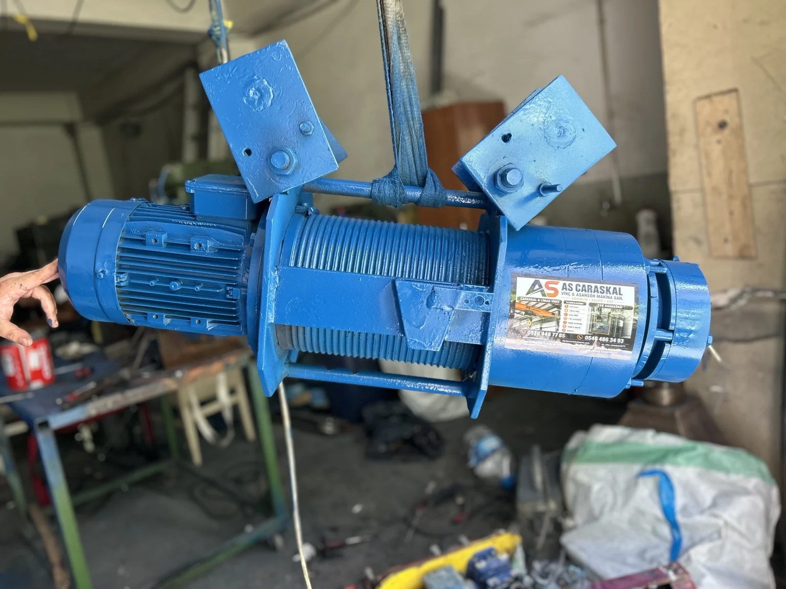 Demin Port revizyon sonrası bakımlı 3 ton caraskal